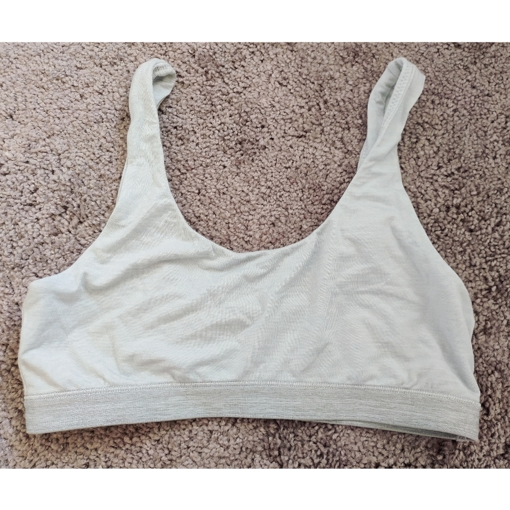 Allbirds Trino Bralette Size S Peppercorn